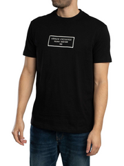 Armani Exchange Regular fit Milan New York T-Shirt Black ARMANI EXCHANGE