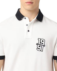 Armani Exchange 1991 Classic Neck Regular Fit Polo Men's Polo T-shirt