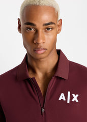 Armani Exchange Cotton Piquet Polo Shirt