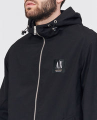 ARMANI EXCHANGE Regular fit light jacket with logo and zip