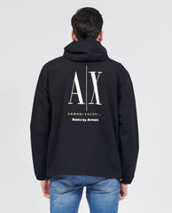 ARMANI EXCHANGE Regular fit light jacket with logo and zip