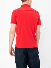 Armani Exchange Men's polo shirt LIPSTICK RED