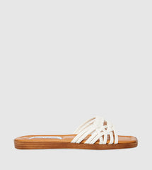 Steve Madden Women-REGINA WHITE Sandal