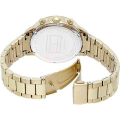 Tommy Hilfiger Men’s Quartz Stainless Steel Black Dial 42mm Watch 1710362 Tommy Hilfiger
