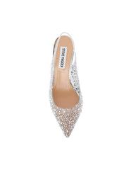 STEVE MADDEN JEWELER CLEAR HEEL