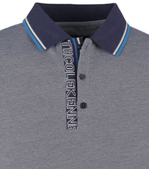 Kenneth Cole Polo Shirt-Navy Blue Kenneth Cole