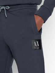 ARMANI EXCHANGE TROUSERS NAVY BLUE 3RZPAA