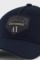 Armani Exchange Logo Cotton Hat Men's HAT 954212 3F111 00035