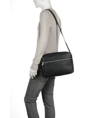 ARMANI EXCHANGE John Messenger bag 13" synthetic black