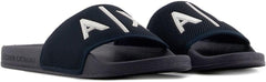 Slider slippers with logo Deep navy/Off-White
