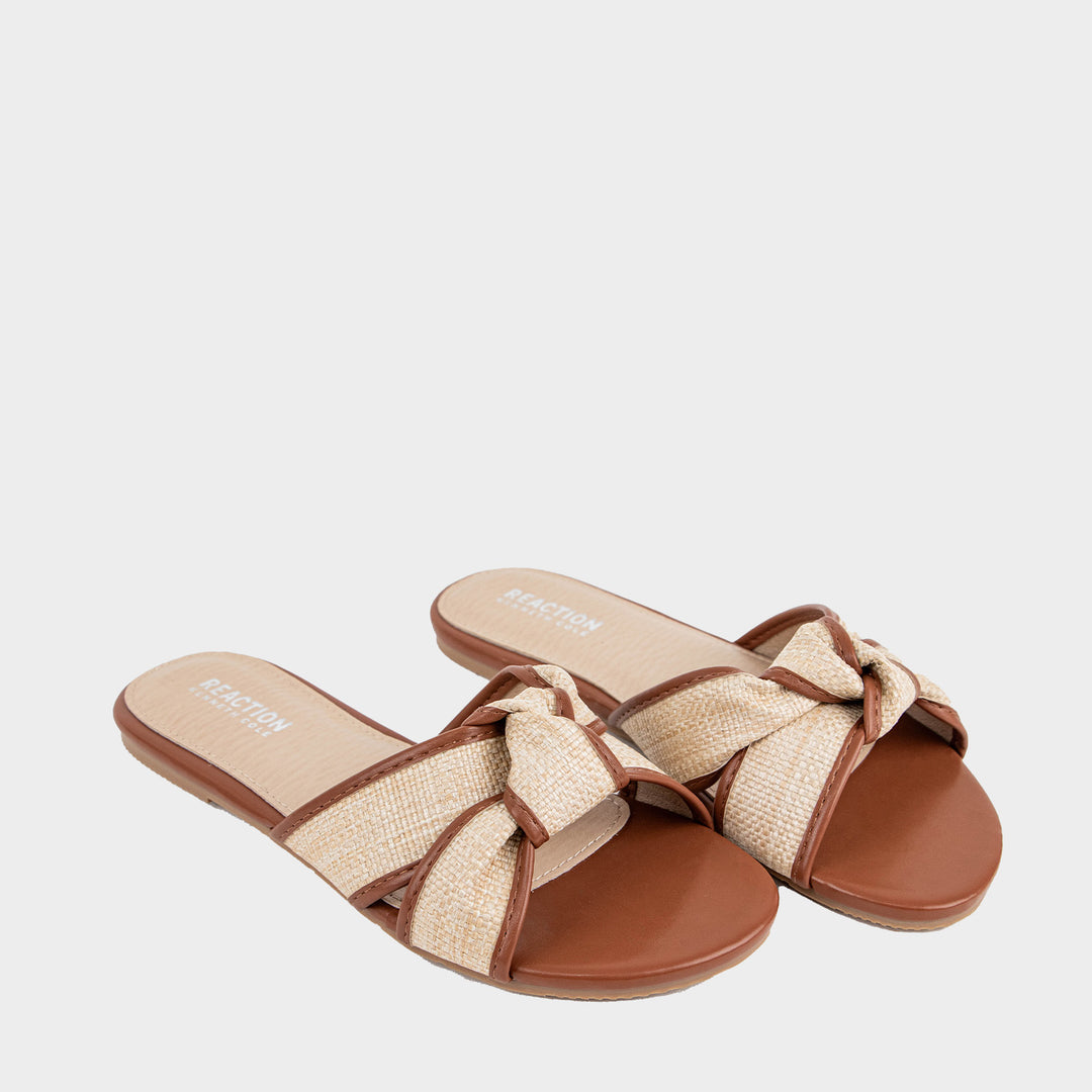 Lucia Bow Flat Sanda Women's Casual Flat Sandal Kenneth Cole Reaction