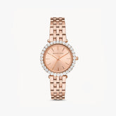 Michael Kors Women’s Quartz Stainless Steel Rose Gold Dial 35mm Watch MK4514 MK