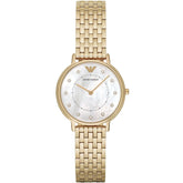 Emporio Armani Women’s Analog Stainless Steel Mother of Pearl Dial Watch AR11007
