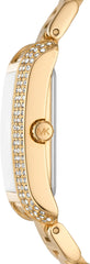 Michael Kors Emery Rectangular Stainless Steel Women's Watch 4640