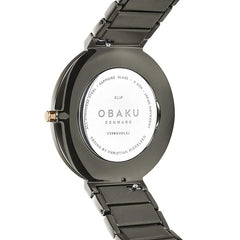 Obaku Klip Pacific Analog Blue Dial Men's Watch-V258GXDLSJ