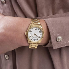GUESS Coin Edge Bracelet Watch Guess
