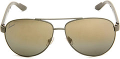 Gucci Green Palm Aviator Unisex Sunglasses