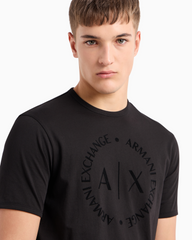 Armani Exchange Regular fit jersey T-shirt Black