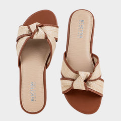 Lucia Bow Flat Sanda Women's Casual Flat Sandal Kenneth Cole Reaction