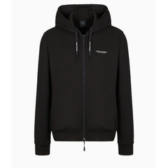Armani Exchange men’s black jersey sweatshirt 8NZM95 ZJKRZ da uomo