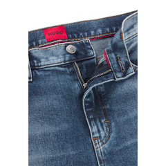 Extra-slim-fit jeans in blue, modern tapered denim for a sleek silhouette