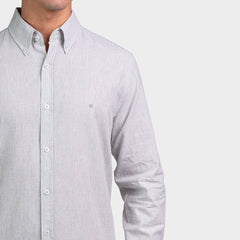 Kenneth Cole Men Shirt-ASH GRAY Kenneth Cole