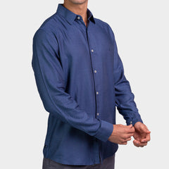 Kenneth Cole Men Shirt-BLUE Kenneth Cole