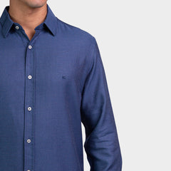 Kenneth Cole Men Shirt-BLUE