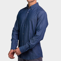 Kenneth Cole Men Shirt-DENIM Kenneth Cole