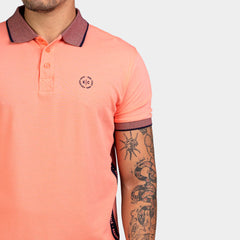 Kenneth Cole Polo Shirt-CORAL PINK