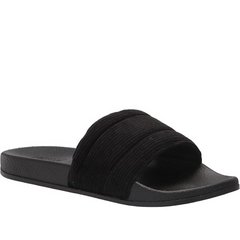 Kenneth Cole SCREEN Quilted Slide in black – men's casual slip-on sandal