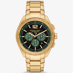 Michael Kors Oversized Accelerator 2.0 MK9177 men?s watch with gold-tone stainless steel case and bracelet
