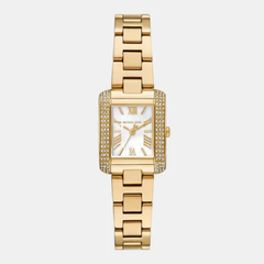 Michael Kors Petite Emery MK4867 women?s gold-tone stainless steel watch