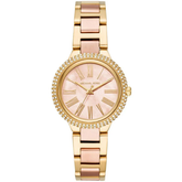 Michael Kors Taryn MK6564 women?s watch rose gold dial two-tone steel strap