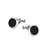 Montblanc-cufflinks-silver