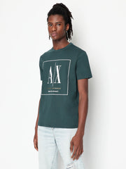 ARMANI EXCHANGE T-Shirt Grün Regular Fit