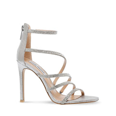 Steve Madden Women-CAVIAR Silver Sandal