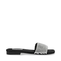 Steve Madden Women-SIGHTLY BLACK Sandal