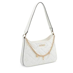 TANA TOP ZIP SHOULDER WHITE