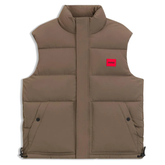 Hugo Boss Medium Grey Water-Repellent Gloss Gilet