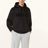 HUGO Ditchle Hooded Sweatshirt – Black