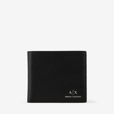 Armani Exchange Men's Black Bi-Fold Wallet ARMANI EXCHANGE
