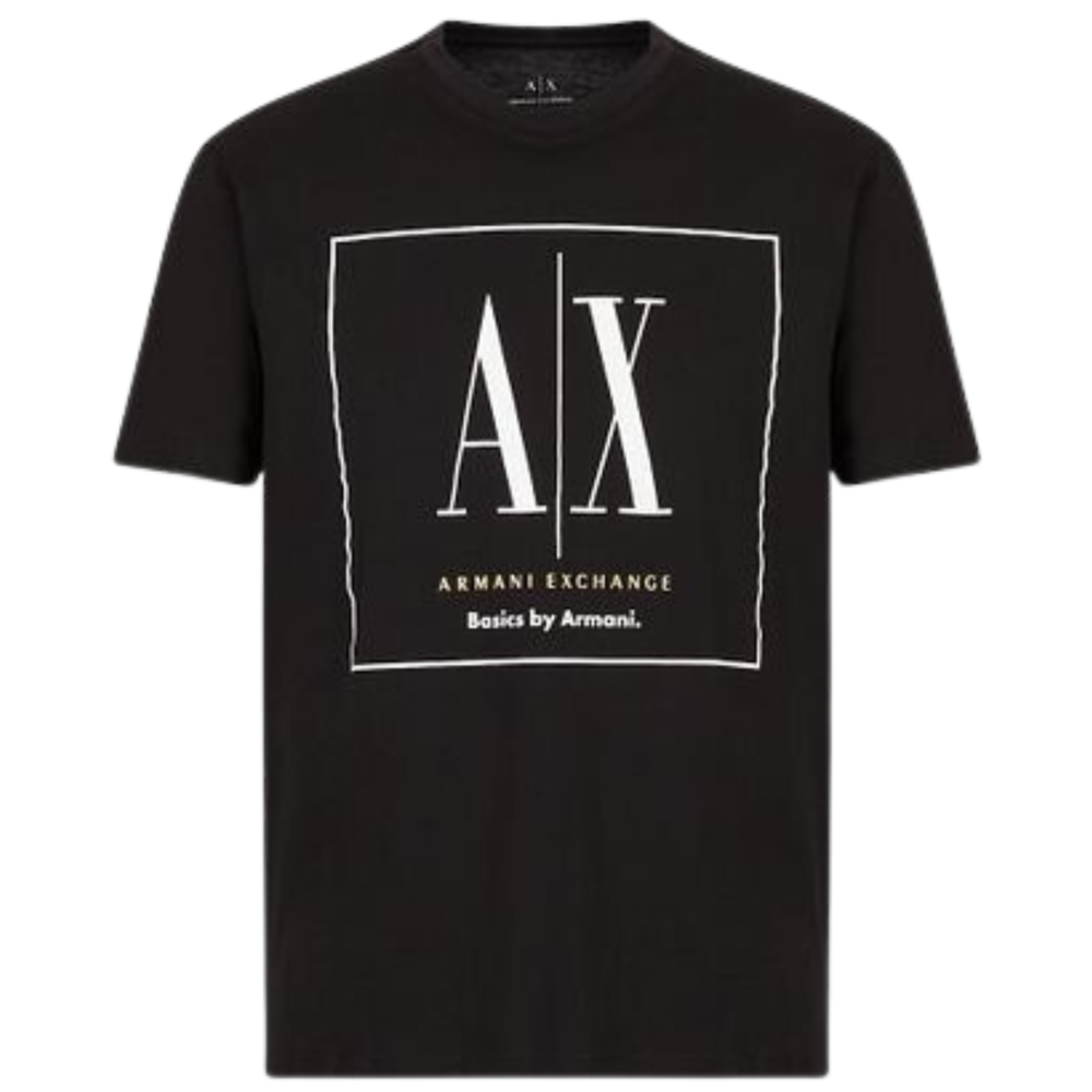ARMANI EXCHANGE ICON T SHIRT Black