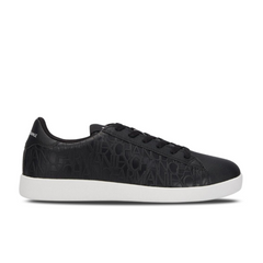 Armani Exchange Men?s Sneakers Low Top Basic Black