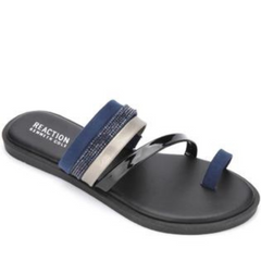 Kenneth Cole Women Sandal-Spring Toe Loop Jewel Navy