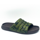 Kenneth Cole Men Shoes-NOVA QUILTED SLIDE OLIVE CAMO