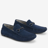 Kenneth Cole Men Shoes-LOAFER THEME BIT DRIVER LOAFER NAVY - Noor's 1975