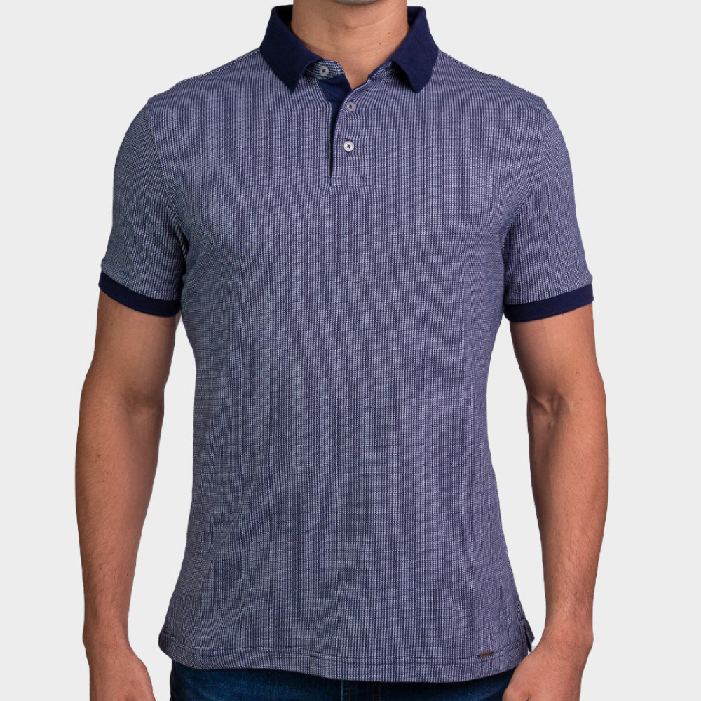 Kenneth Cole Polo Shirt-Small Checks Kenneth Cole
