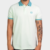 Kenneth Cole Polo Shirt-WATER GREEN Kenneth Cole