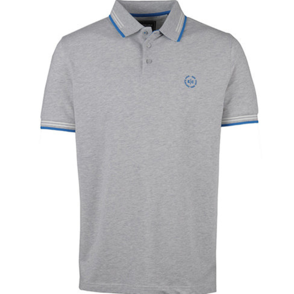 Kenneth Cole Polo Shirt-Gray Kenneth Cole
